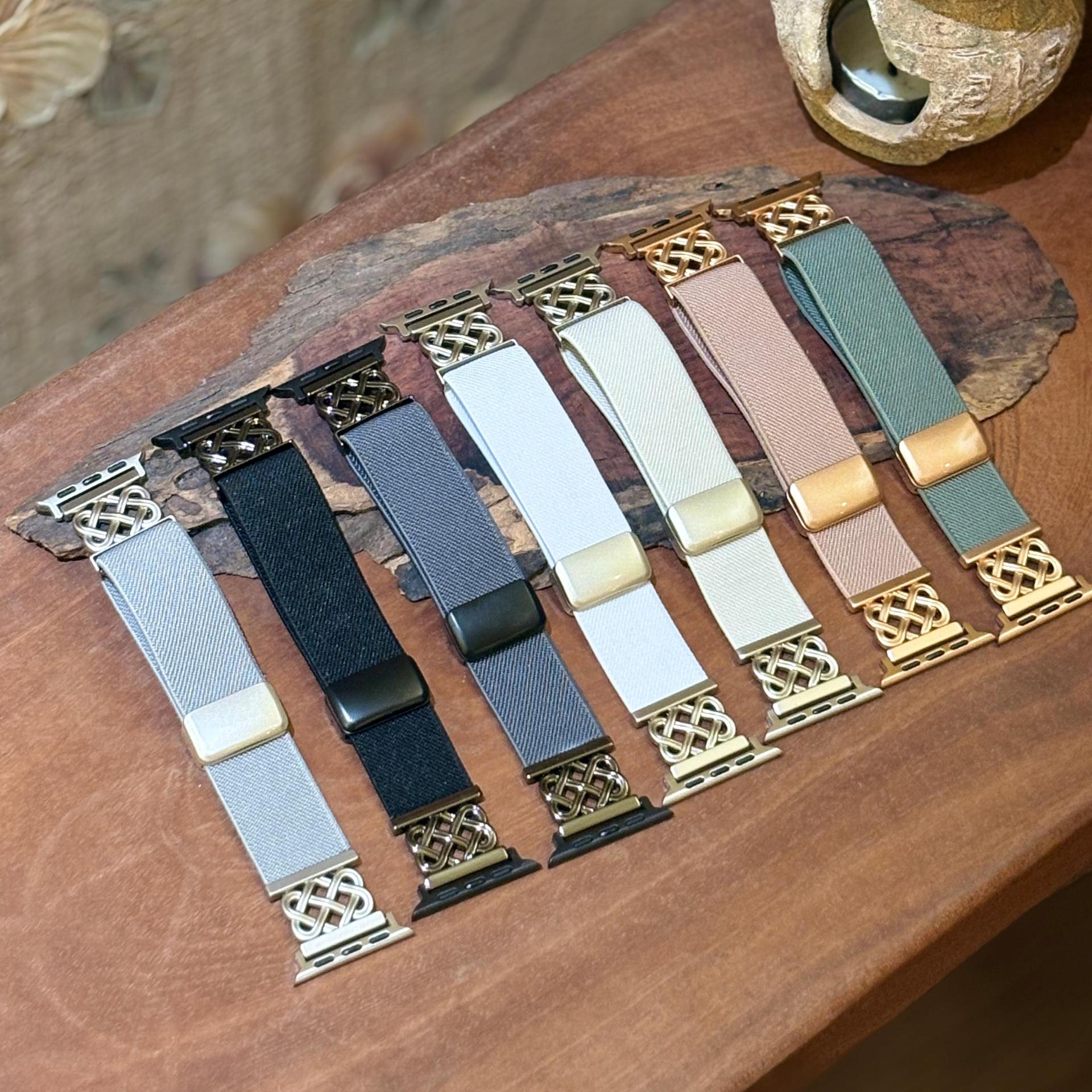 New For Apple Watch Strap Braided Nylon Watch