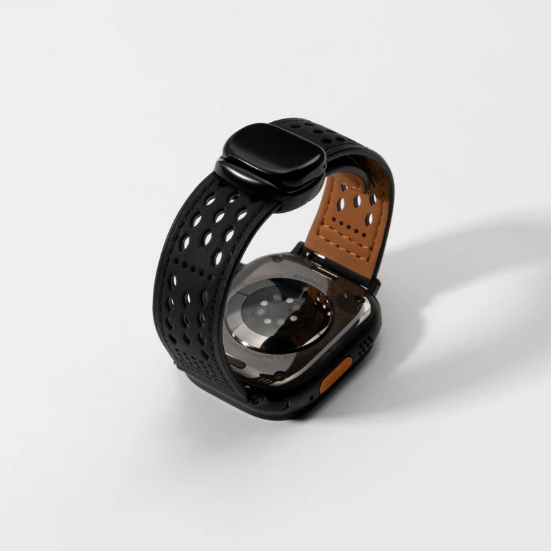 Breathable Leather Band for Apple Watch