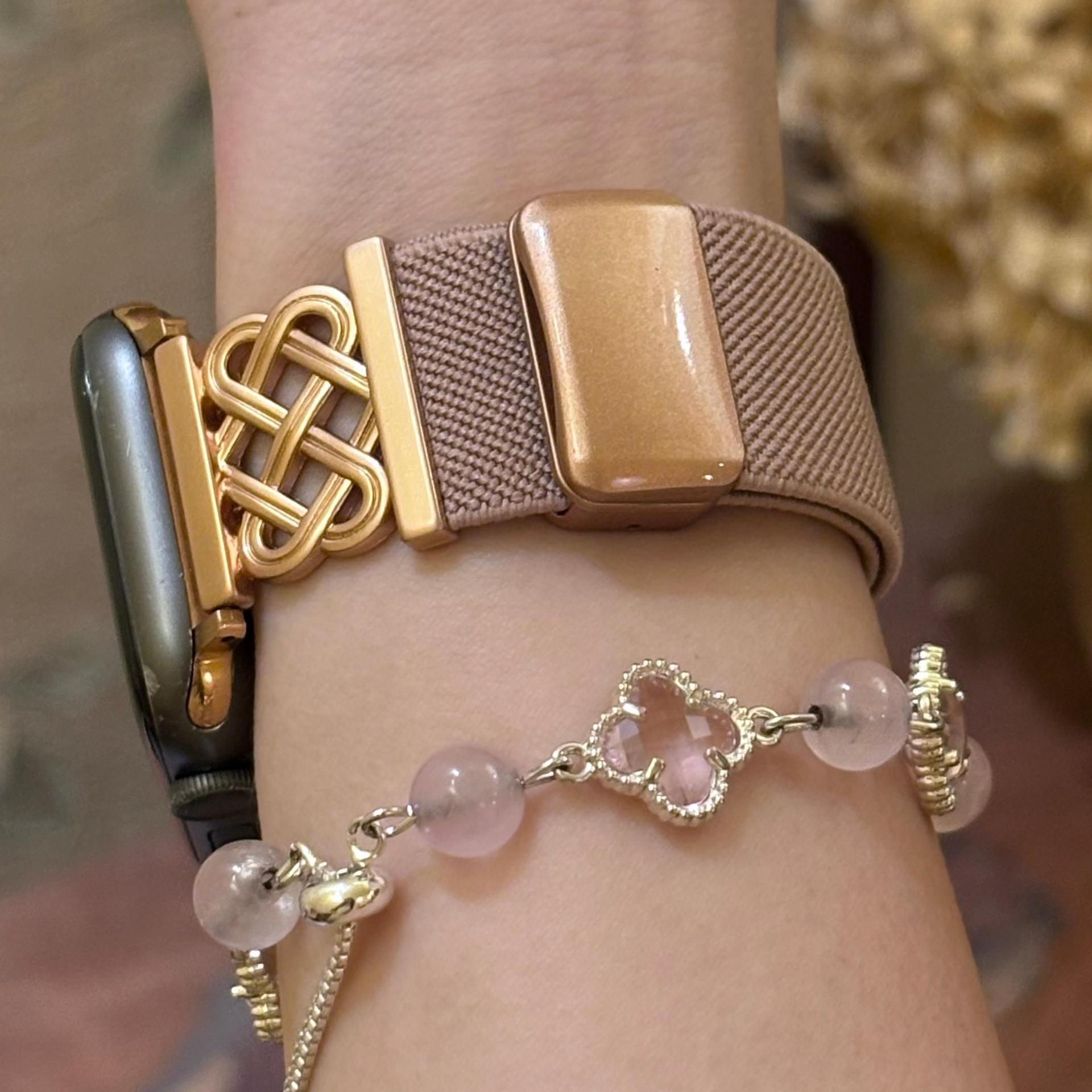 New For Apple Watch Strap Braided Nylon Watch
